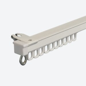 RR Gordijnrail Basic Wit