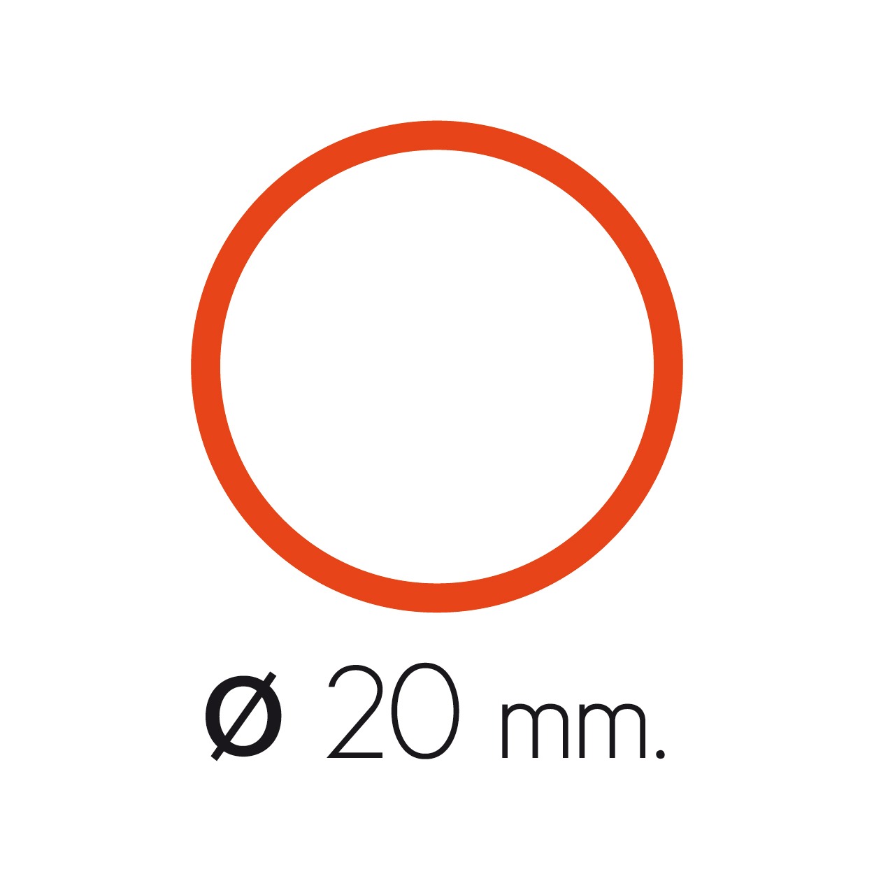 RR Gordijnroede 20mm RVS - Afbeelding 3