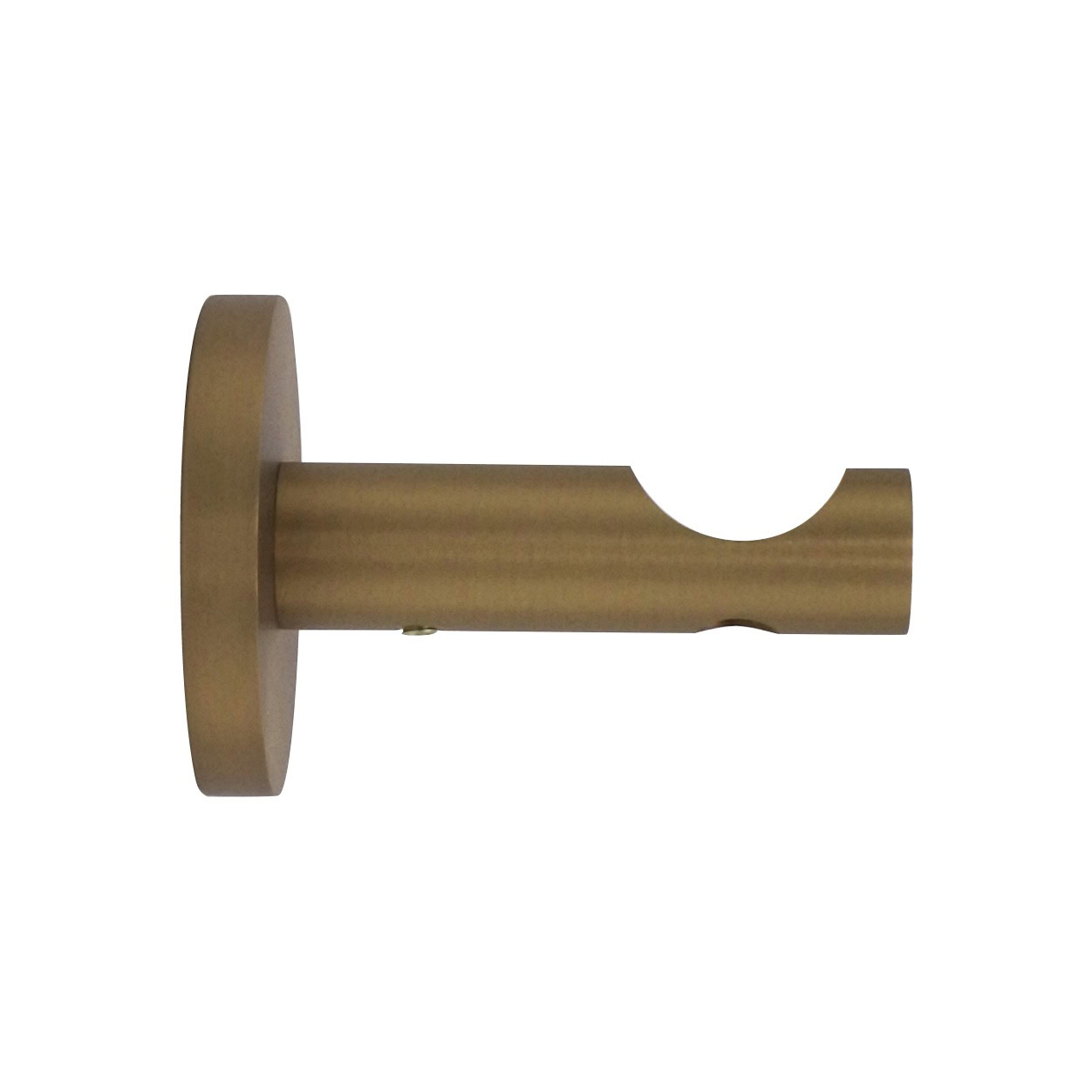 B1187050 24 Mat Messing Wandsteun 80mm 20 Mm Bewerkt