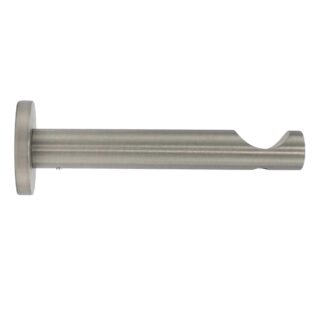 B244120 29 Mat Nikkel Wandsteun 120mm 28mm Bewerkt